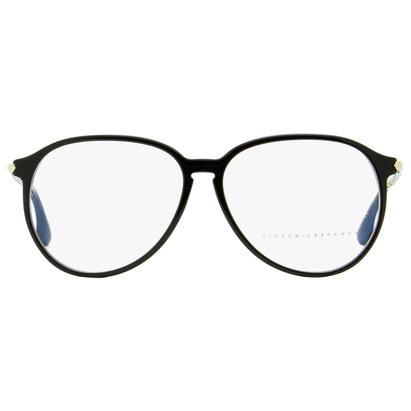 Victoria Beckham Aviator Eyeglasses VB2606 001 Black/Gold 57mm 2606 - Picture 2 of 2